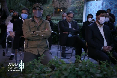کاشت نهالی به یاد زنده یاد سعدی افشار به مناسبت پنجاه ‌و ششمین سالروز تاسیس تماشاخانه سنگلج در محوطه پارک شهر