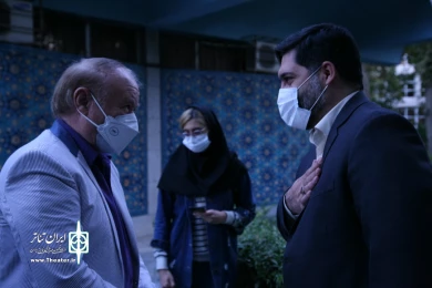 کاشت نهالی به یاد زنده یاد سعدی افشار به مناسبت پنجاه ‌و ششمین سالروز تاسیس تماشاخانه سنگلج در محوطه پارک شهر