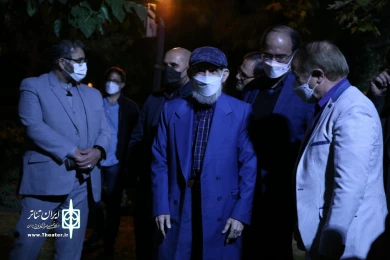 کاشت نهالی به یاد زنده یاد سعدی افشار به مناسبت پنجاه ‌و ششمین سالروز تاسیس تماشاخانه سنگلج در محوطه پارک شهر