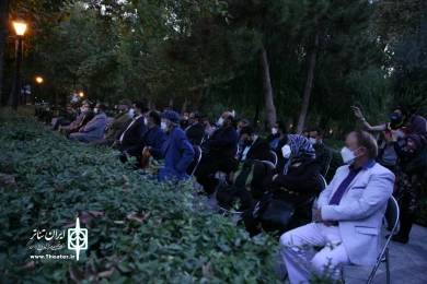 کاشت نهالی به یاد زنده یاد سعدی افشار در پنجاه ‌و ششمین سالروز تاسیس تماشاخانه سنگلج