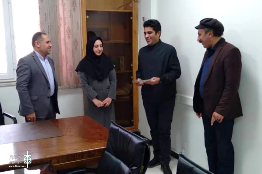 رئیس دفتر انجمن هنرهای نمایشی شهرستان ایذه منصوب شد 2