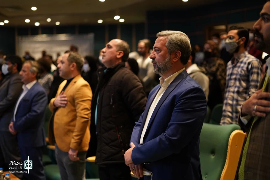 مراسم افتتاحیه بیست و دومین جشنواره استانی تئاتر قم برگزار شد 2
