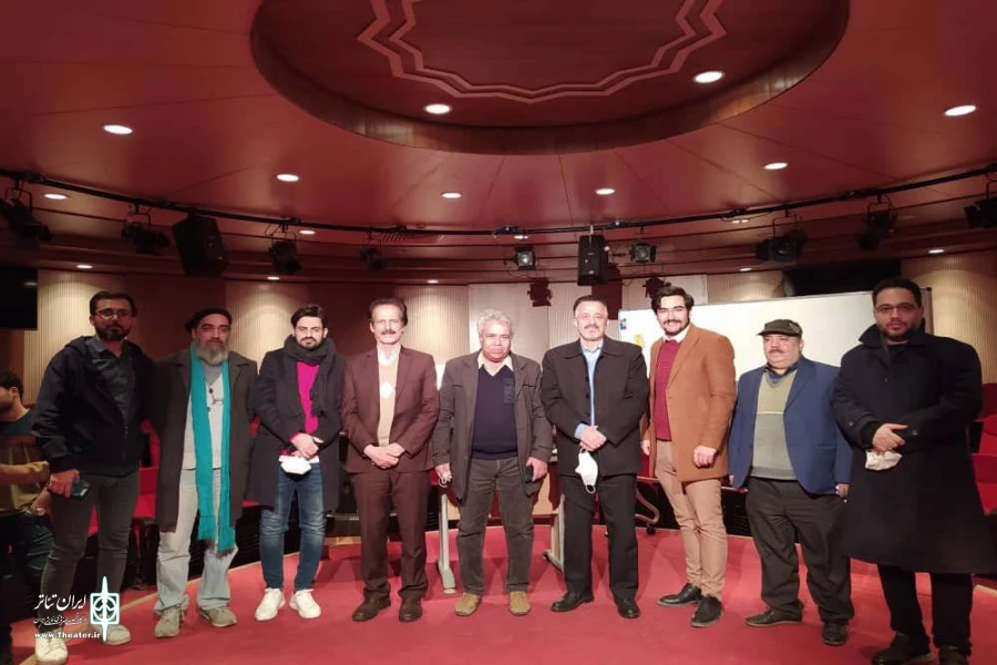 وِیژه برنامه ی «سه شنبه با تئاتر» توسط انجمن هنرهای نمایشی استان قم برگزار شد. 7