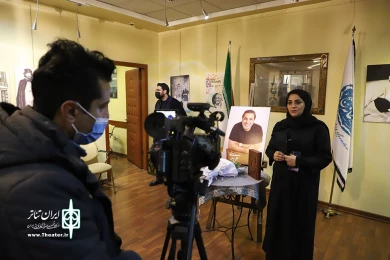 مراسم تقدیر از عوامل نمایش خاموشان
