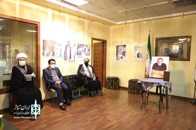 مراسم تقدیر از عوامل نمایش خاموشان