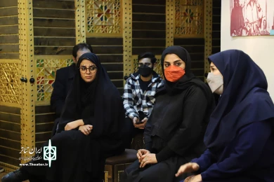 مراسم تقدیر از عوامل نمایش خاموشان