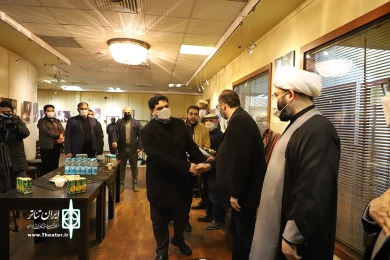مراسم تقدیر از عوامل نمایش خاموشان