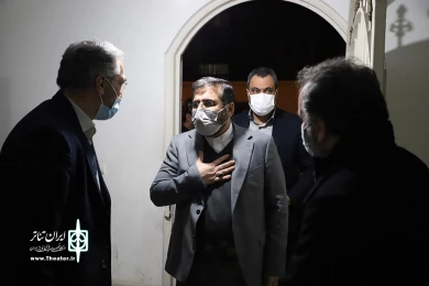 بازدید وزیر فرهنگ و ارشاد اسلامی از دبیرخانه جشنواره تئاتر فجر