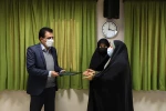 تجلیل از  ایثارگر و جانباز اداره کل هنرهای نمایشی