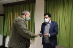 تجلیل از  ایثارگر و جانباز اداره کل هنرهای نمایشی