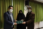 تجلیل از  ایثارگر و جانباز اداره کل هنرهای نمایشی