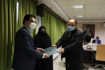 تجلیل از  ایثارگر و جانباز اداره کل هنرهای نمایشی