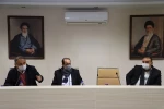 نشست  هنرمندان و مسئولان تئاتری اقلیم کردستان کشور عراق حاضر در جشنواره با قادر آشنا