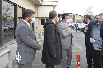 وزریر فرهنگ و ارشاد اسلامی میهمان تئاتر فجر