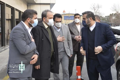 وزریر فرهنگ و ارشاد اسلامی میهمان تئاتر فجر