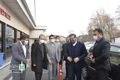 وزریر فرهنگ و ارشاد اسلامی میهمان تئاتر فجر