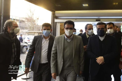 وزریر فرهنگ و ارشاد اسلامی میهمان تئاتر فجر