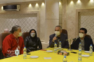 دیدار و گفتگو قادر آشنا با هنرمندان تاجیکستان