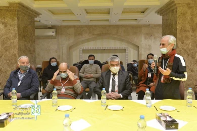 دیدار و گفتگو قادر آشنا با هنرمندان تاجیکستان