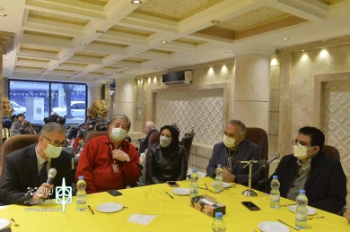 دیدار و گفتگو قادر آشنا با هنرمندان تاجیکستان