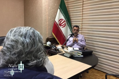 Kazem Nazari appeared in the show  dialogue