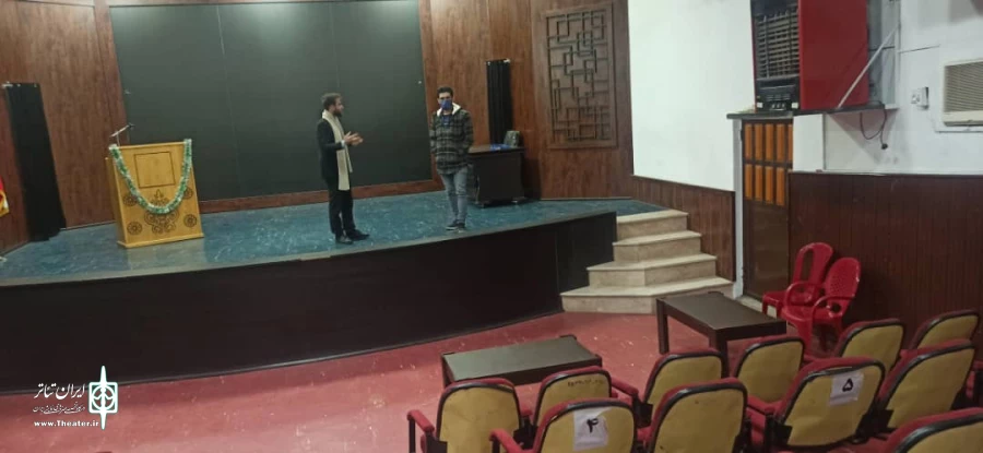 نشست صمیمانه نایب رئیس هیئت مدیره موسسه هنرهای نمایشی مازندران 2