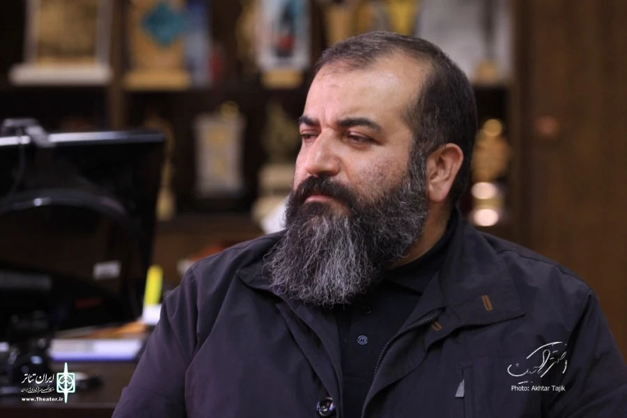 سید وحید فخر موسوی دبیر جشنواره تئاتر مقاومت شد 2