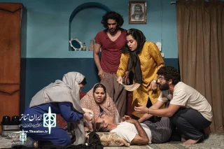 Poshtkohi Hamlet comes on stage