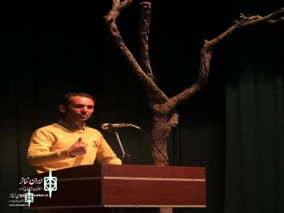 ceremony of World and National Theater Day in Naqadeh city