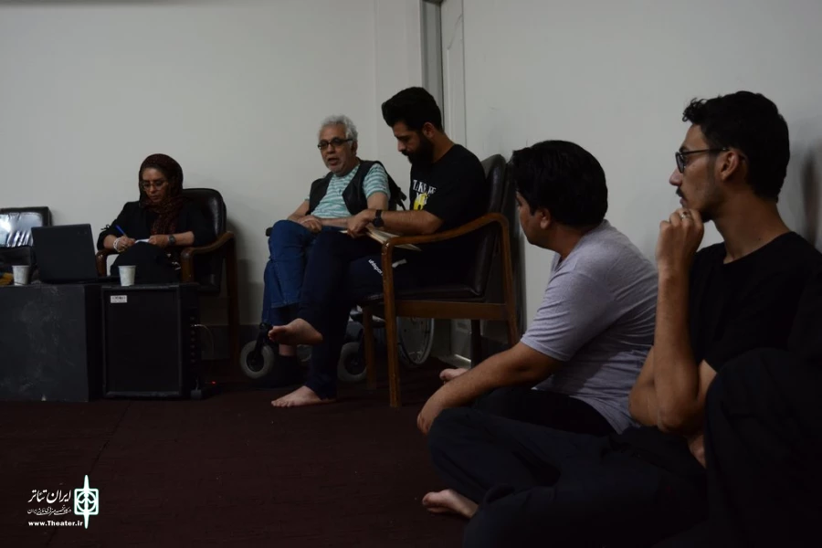 کارگاه تخصصی بازیگری و کارگردانی علیرضا کوشک جلالی در قم برگزارشد 4