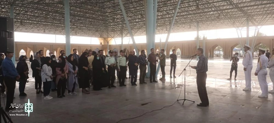 افتتاحیه بیست و چهارمین جشنواره ملی تاتر فتح خرمشهر 3