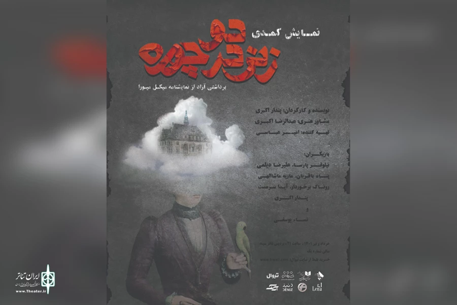 زنی در دو چهره روی صحنه می‌رود 2