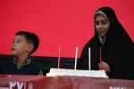 فرزندان شهدا بیست و هفتمین جشنواره بین‌المللی تئاتر کودک و نوجوان همدان را افتتاح کردند 2
