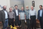 عیادت دبیر جشنواره بیست و هفتم از پیشکسوت تئاتر همدان 2