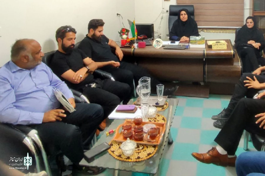 نشست هماهنگی سوگواره تعزیه خوانی شوش برگزار شد 2