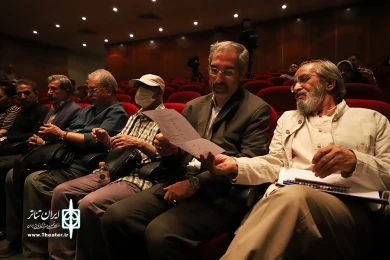 آیین رونمایی از پوستر و نشست رسانه ایی دوازدهمین دوره سراسری تئاتر صاحبدلان