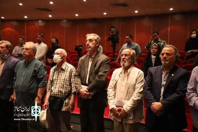 آیین رونمایی از پوستر و نشست رسانه ایی دوازدهمین دوره سراسری تئاتر صاحبدلان