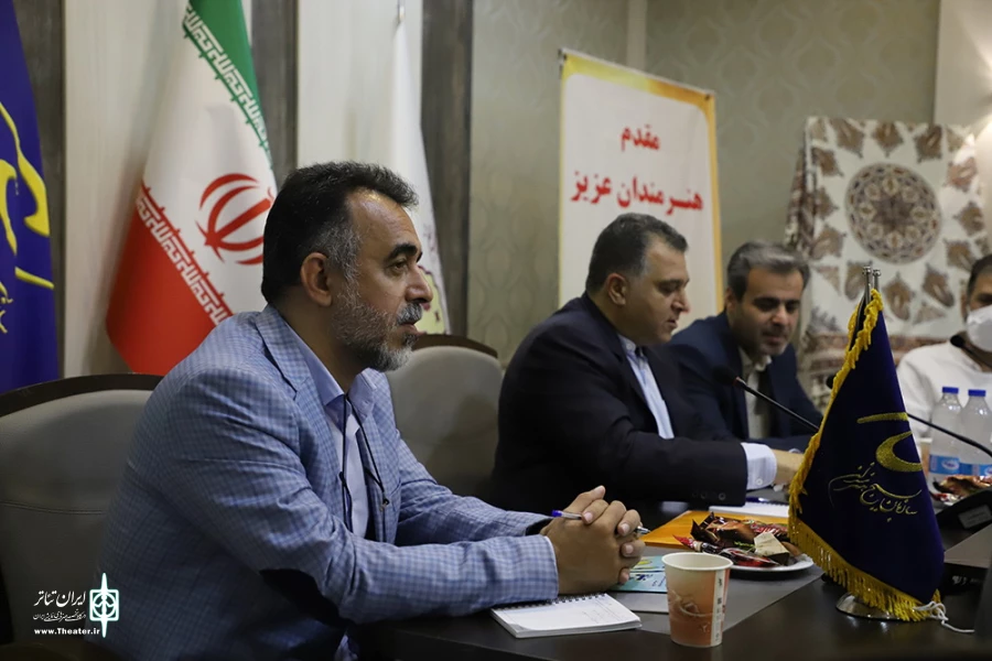 آیین رونمایی از پوستر سیزدهمین جشنواره سراسری تئاتر بسیج