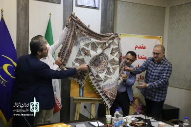 آیین رونمایی از پوستر سیزدهمین جشنواره سراسری تئاتر بسیج