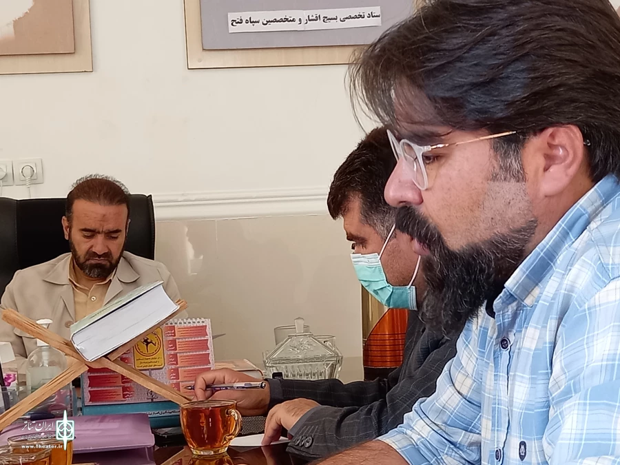 نشست هماهنگی سازمان بسیج هنرمندان با رئیس سازمان بسیج اقشار  2