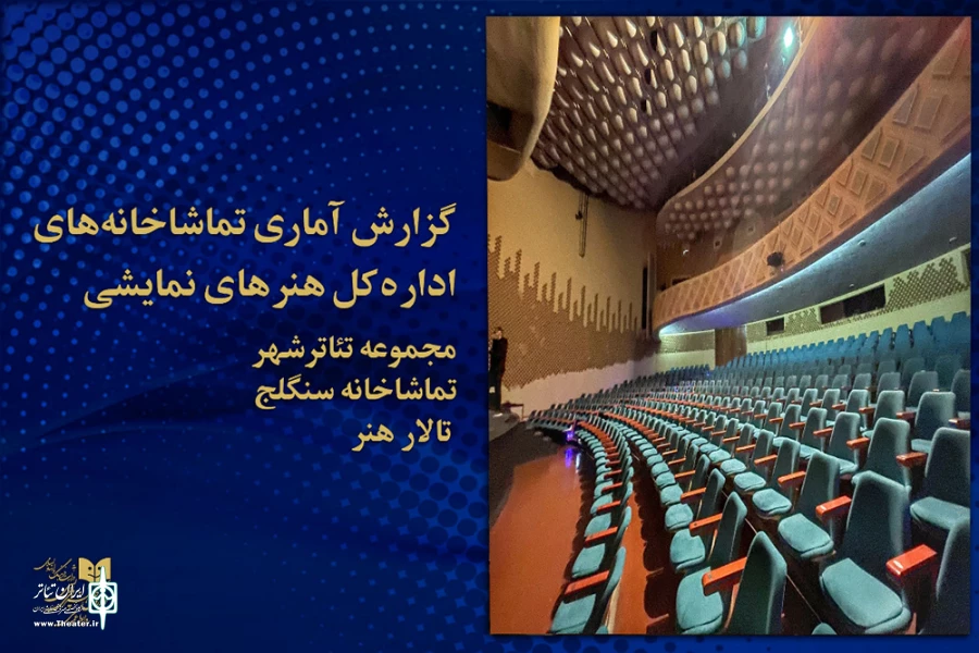 آمار هفتگی فروش و تماشاگران نمایش‌های تئاتر شهر، تماشاخانه سنگلج و تالار هنر 2