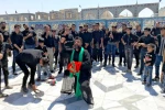 زائر «رهسپار خیمه ها» به حرم رضوی رسید 5