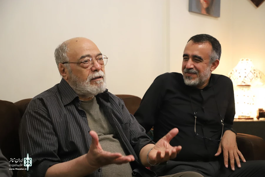 اکبر زنجانپور پیام افتتاحیه جشنواره‌های استانی تئاتر فجر را می‌نویسد 2