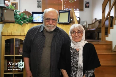 دیدار مدیرکل هنرهای نمایشی از اکبر زنجان پور ‎‎