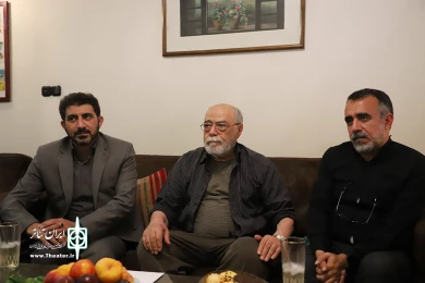 دیدار مدیرکل هنرهای نمایشی از اکبر زنجان پور ‎‎