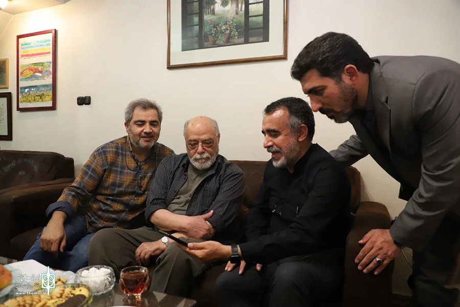 دیدار مدیرکل هنرهای نمایشی از اکبر زنجان پور ‎‎