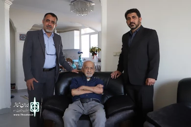 دیدار کاظم نظری با خسرو بامداد