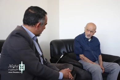 دیدار کاظم نظری با خسرو بامداد