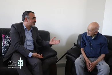 دیدار کاظم نظری با خسرو بامداد