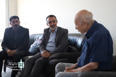 دیدار کاظم نظری با خسرو بامداد